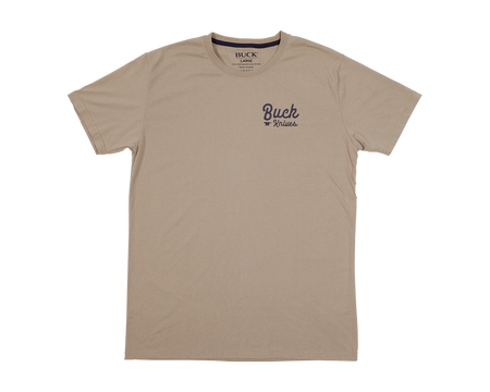 Gray Rounded Badge T-Shirt