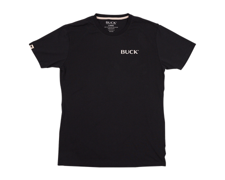 Black Buck Skull T-Shirt