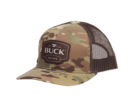 Buck Multicam Trucker Hat
